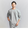 【WEB限定 WARDROBE SMART】ダブルニット クルーネック スウェット/セットアップ対応