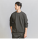 【WEB限定 WARDROBE SMART】ダブルニット クルーネック スウェット/セットアップ対応