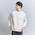 【WEB限定 WARDROBE SMART】ダブルニット クルーネック スウェット/セットアップ対応