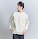 【WEB限定 WARDROBE SMART】ダブルニット クルーネック スウェット/セットアップ対応