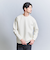【WEB限定 WARDROBE SMART】ダブルニット クルーネック スウェット/セットアップ対応