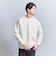 【WEB限定 WARDROBE SMART】ダブルニット クルーネック スウェット/セットアップ対応