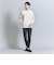 【WEB限定 WARDROBE SMART】ダブルニット クルーネック スウェット/セットアップ対応
