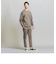 【WEB限定 WARDROBE SMART】ダブルニット クルーネック スウェット/セットアップ対応