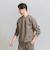 【WEB限定 WARDROBE SMART】ダブルニット クルーネック スウェット/セットアップ対応