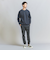 【WEB限定 WARDROBE SMART】ダブルニット クルーネック スウェット/セットアップ対応