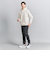 【WEB限定 WARDROBE SMART】ダブルニット  スウェット パーカー/セットアップ対応