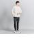 【WEB限定 WARDROBE SMART】ダブルニット  スウェット パーカー/セットアップ対応