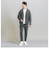 【WEB限定 WARDROBE SMART】ダブルニット イージーパンツ/セットアップ対応