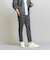 【WEB限定 WARDROBE SMART】ダブルニット イージーパンツ/セットアップ対応