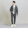【WEB限定 WARDROBE SMART】ダブルニット イージーパンツ/セットアップ対応