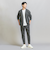 【WEB限定 WARDROBE SMART】ダブルニット イージーパンツ/セットアップ対応