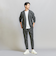 【WEB限定 WARDROBE SMART】ダブルニット イージーパンツ/セットアップ対応