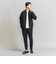 【WEB限定 WARDROBE SMART】ダブルニット ジップブルゾン/セットアップ対応