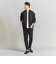 【WEB限定 WARDROBE SMART】ダブルニット ジップブルゾン/セットアップ対応