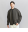 【WEB限定 WARDROBE SMART】ダブルニット ジップブルゾン/セットアップ対応