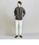 【WEB限定 WARDROBE SMART】ダブルニット ジップブルゾン/セットアップ対応