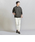【WEB限定 WARDROBE SMART】ダブルニット ジップブルゾン/セットアップ対応