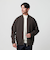 【WEB限定 WARDROBE SMART】ダブルニット ジップブルゾン/セットアップ対応