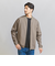【WEB限定 WARDROBE SMART】ダブルニット ジップブルゾン/セットアップ対応