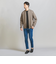 【WEB限定 WARDROBE SMART】ダブルニット ジップブルゾン/セットアップ対応