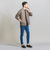 【WEB限定 WARDROBE SMART】ダブルニット ジップブルゾン/セットアップ対応