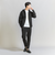 【WEB限定 WARDROBE SMART】ダブルニット ジップパーカー/セットアップ対応