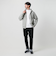 【WEB限定 WARDROBE SMART】ダブルニット ジップパーカー/セットアップ対応