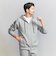 【WEB限定 WARDROBE SMART】ダブルニット ジップパーカー/セットアップ対応