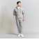 【WEB限定 WARDROBE SMART】ダブルニット ジップパーカー/セットアップ対応