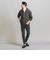 【WEB限定 WARDROBE SMART】ダブルニット ジップパーカー/セットアップ対応