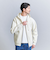 【WEB限定 WARDROBE SMART】ダブルニット ジップパーカー/セットアップ対応