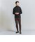 【WEB限定 WARDROBE SMART】 クリア ガスコットン タートルネック カットソー【抗菌・防臭】