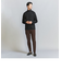 【WEB限定 WARDROBE SMART】 クリア ガスコットン タートルネック カットソー【抗菌・防臭】