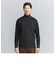 【WEB限定 WARDROBE SMART】 クリア ガスコットン タートルネック カットソー【抗菌・防臭】