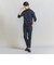 【WEB限定 WARDROBE SMART】 クリア ガスコットン タートルネック カットソー【抗菌・防臭】