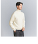 【WEB限定 WARDROBE SMART】マシーンウォッシャブル ウールミックス アゼ タートルネック