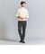 【WEB限定 WARDROBE SMART】マシーンウォッシャブル ウールミックス アゼ タートルネック
