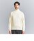 【WEB限定 WARDROBE SMART】マシーンウォッシャブル ウールミックス アゼ タートルネック