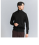 【WEB限定 WARDROBE SMART】マシーンウォッシャブル ウールミックス アゼ タートルネック