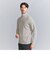 【WEB限定 WARDROBE SMART】マシーンウォッシャブル ウールミックス アゼ タートルネック