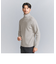 【WEB限定 WARDROBE SMART】マシーンウォッシャブル ウールミックス アゼ タートルネック
