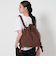＜OLEND＞ONA ソフト ショルダーバッグ -3WAY-