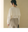 【WEB限定 Wardrobe DAILY MINIMAL】ケープフリル レイヤーカットソー