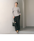 【WEB限定 Wardrobe DAILY MINIMAL】ケープフリル レイヤーカットソー