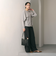 【WEB限定 Wardrobe DAILY MINIMAL】ケープフリル レイヤーカットソー
