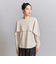 【WEB限定 Wardrobe DAILY MINIMAL】ケープフリル レイヤーカットソー