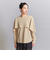 【WEB限定 Wardrobe DAILY MINIMAL】ケープフリル レイヤーカットソー