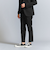 【WEB限定 WARDROBE SMART】DELEGANT サキソニー セットアップ/ジャケット＆イージーパンツ