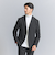 【WEB限定 WARDROBE SMART】DELEGANT サキソニー セットアップ/ジャケット＆イージーパンツ